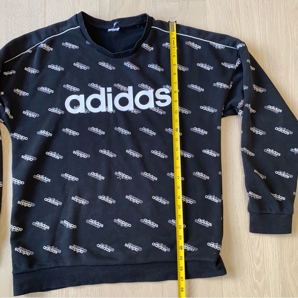 Adidas Favourites Crew Neck Sweatshirt men’s medium - Picture 4 of 7